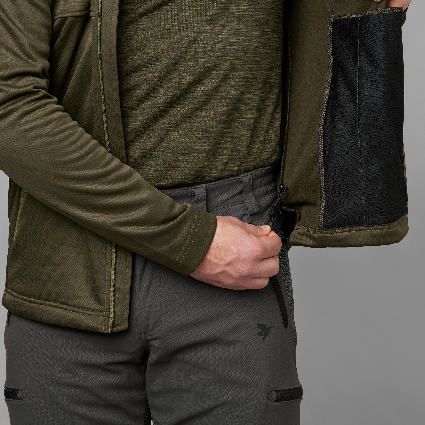 Кофта Seeland Elliot fleece. Pine green Фото 4